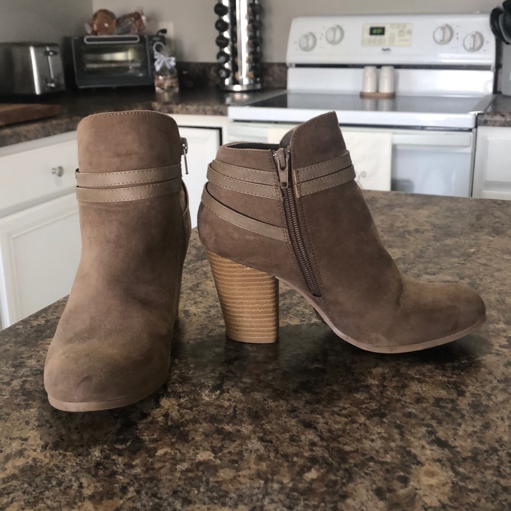 Gray Booties